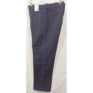 Horace Small TA2288 Mens Navy Blue Uniform Pants Blue Stripe 44R x 33 NEW